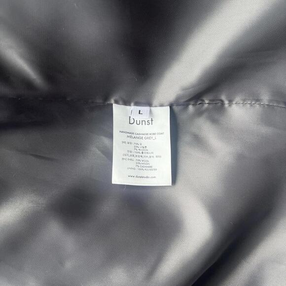 Dunst Handmade Cashmere Robe Coat - Picture 8 of 8